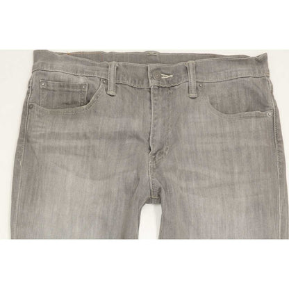 Levi's 511 Men Grey Straight Slim Stretch Jeans W33 L31