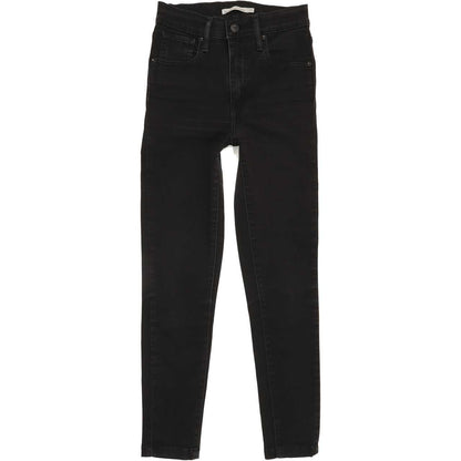 Levi's Mile High Rise Women Black Skinny Jeans W25 L25