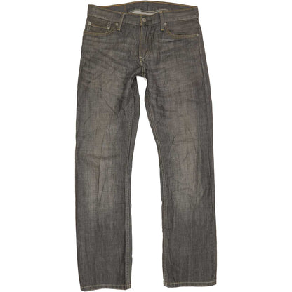 Levi's 514 Men Grey Straight Slim Jeans W31 L32