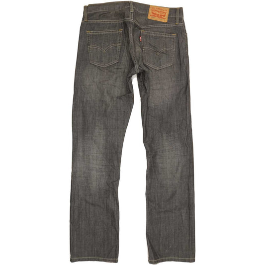 Levi's 514 Men Grey Straight Slim Jeans W31 L32