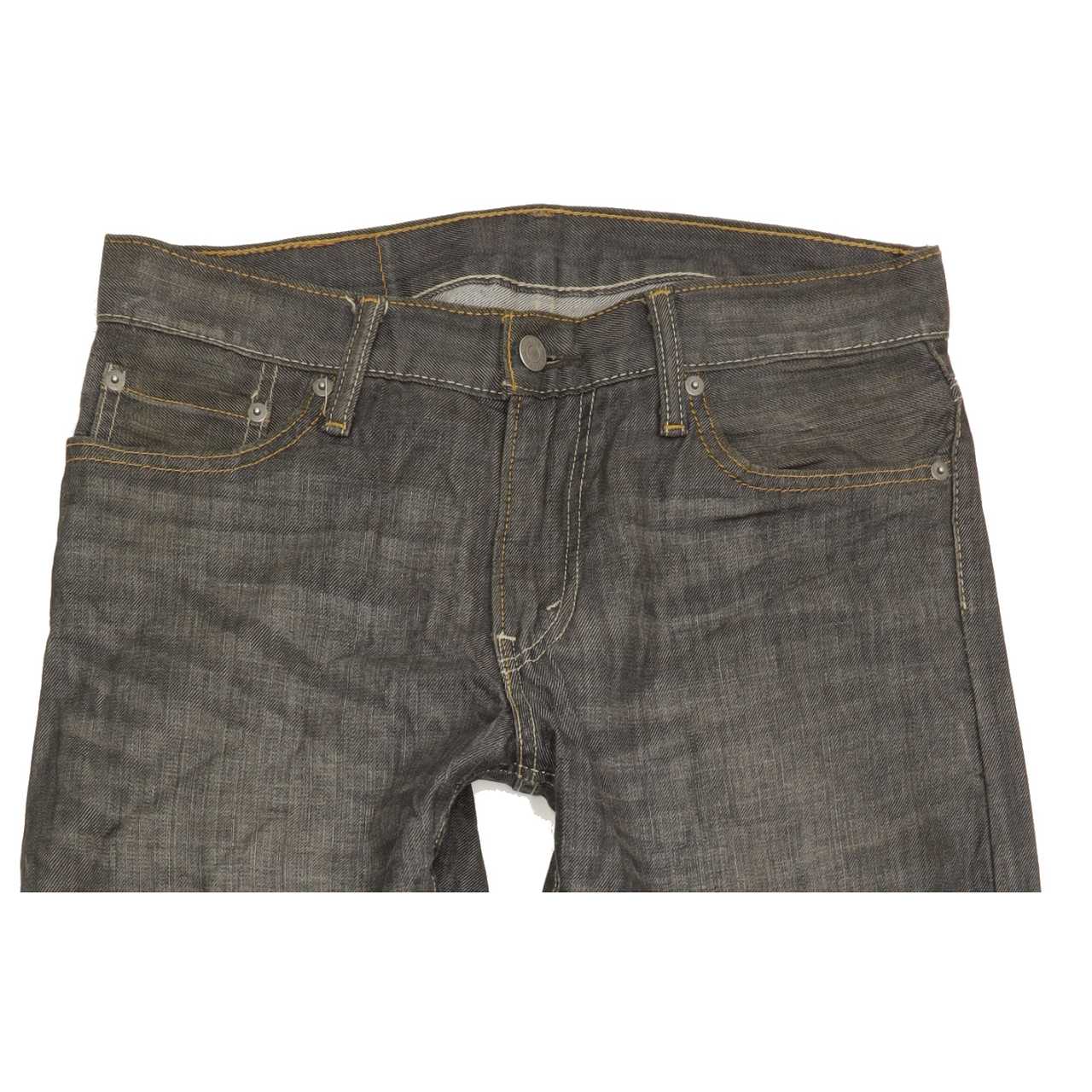 Levi's 514 Men Grey Straight Slim Jeans W31 L32