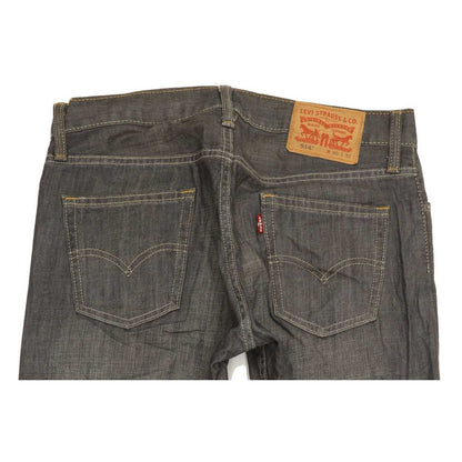 Levi's 514 Men Grey Straight Slim Jeans W31 L32