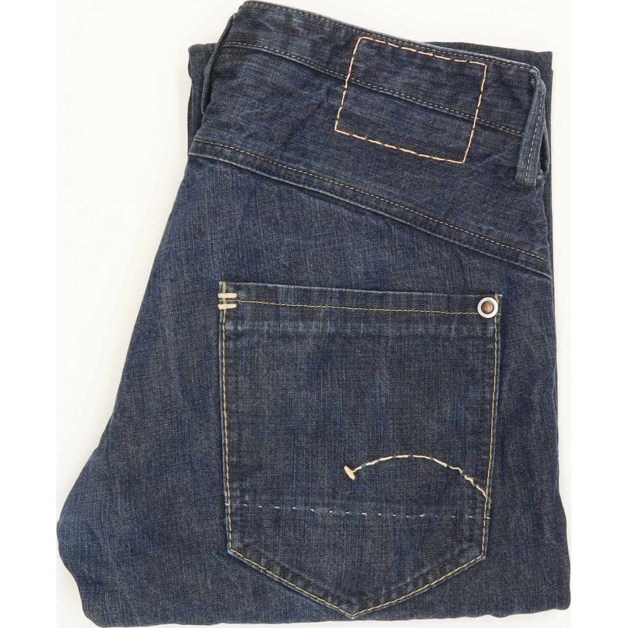 G-Star 3301 Men Blue Straight Regular Jeans W30 L31