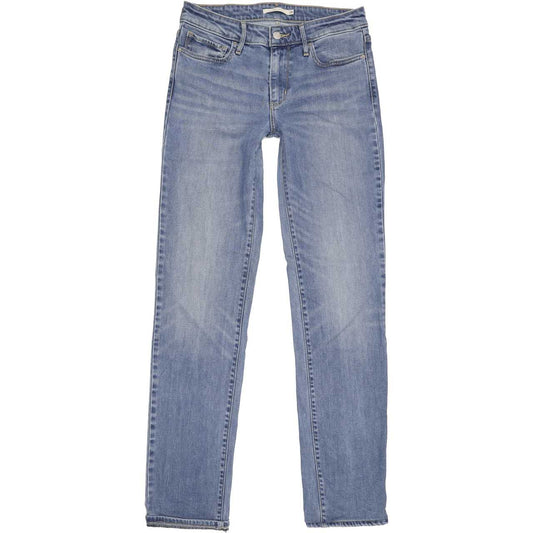 Levi's 712 Men Blue Straight Slim Stretch Jeans W28 L32