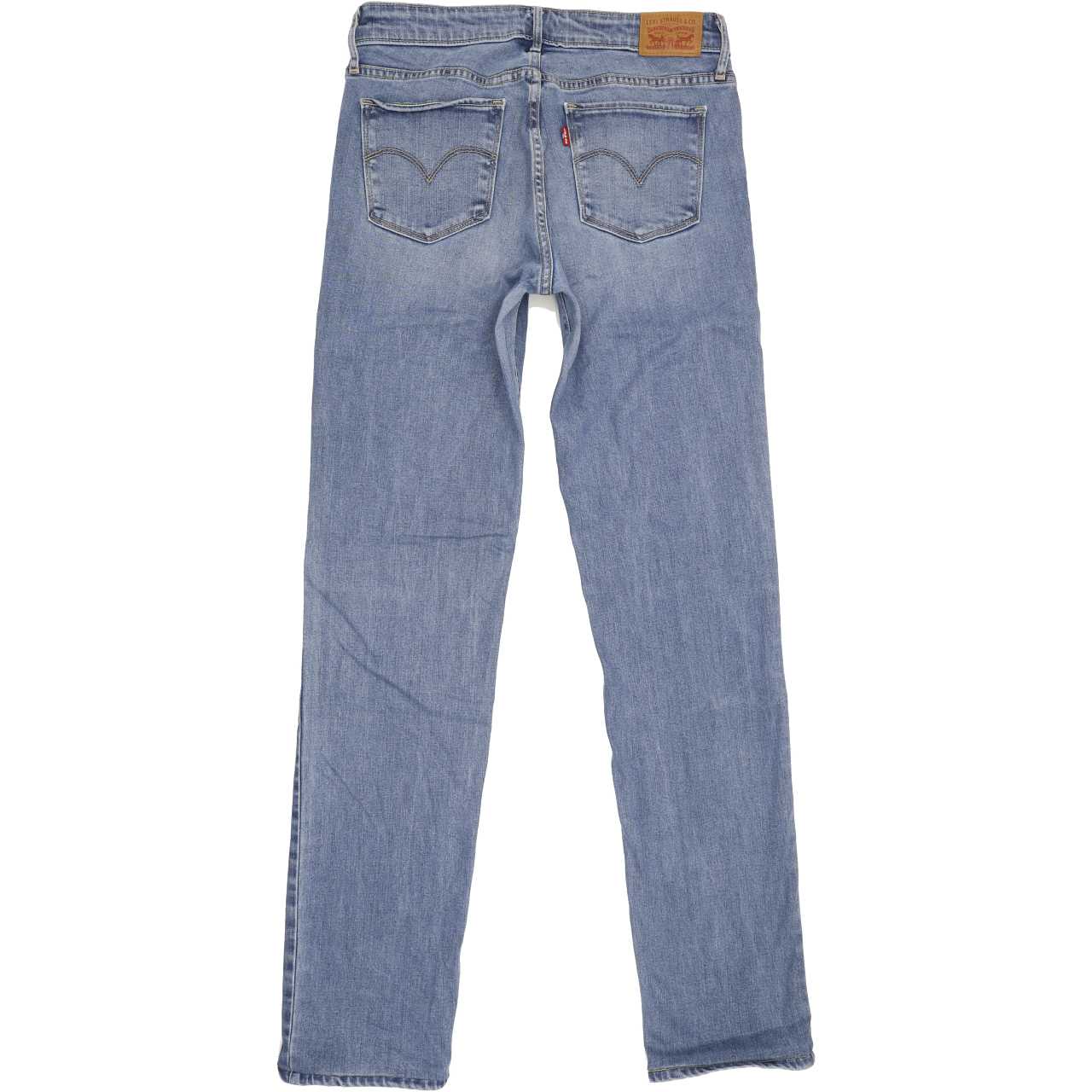 Levi's 712 Men Blue Straight Slim Stretch Jeans W28 L32