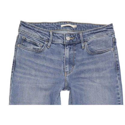 Levi's 712 Men Blue Straight Slim Stretch Jeans W28 L32