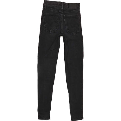 Levi's Mile High Rise Women Black Skinny Stretch Jeans W25 L27