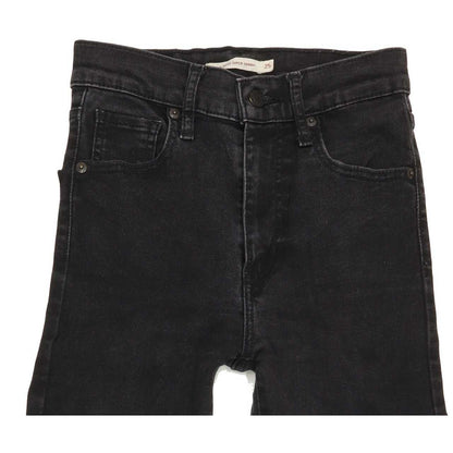 Levi's Mile High Rise Women Black Skinny Stretch Jeans W25 L27