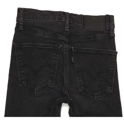 Levi's Mile High Rise Women Black Skinny Stretch Jeans W25 L27