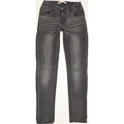 Levi's 512 Kids Grey Tapered Slim Stretch Jeans W26 L30