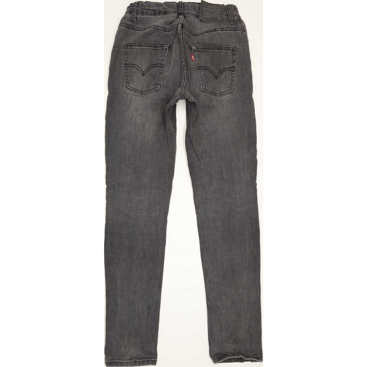Levi's 512 Kids Grey Tapered Slim Stretch Jeans W26 L30