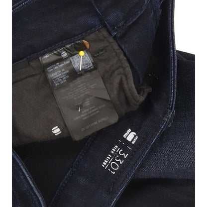G-Star 3301 High Women Navy Skinny Regular Stretch Jeans W28 L30
