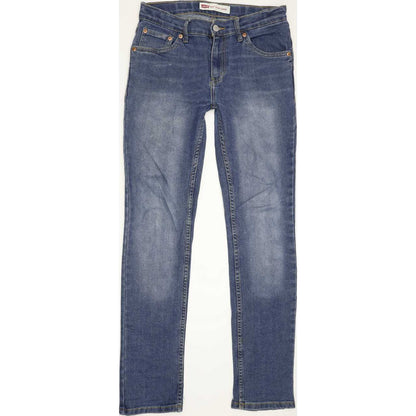 Levi's 512 Kids Blue Tapered Slim Stretch Jeans W30 L30