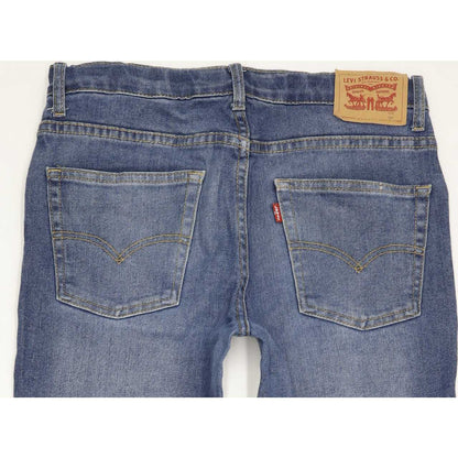 Levi's 512 Kids Blue Tapered Slim Stretch Jeans W30 L30