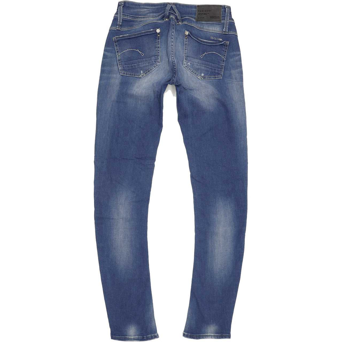 G-Star Lynn Women Blue Skinny Slim Stretch Jeans W28 L31