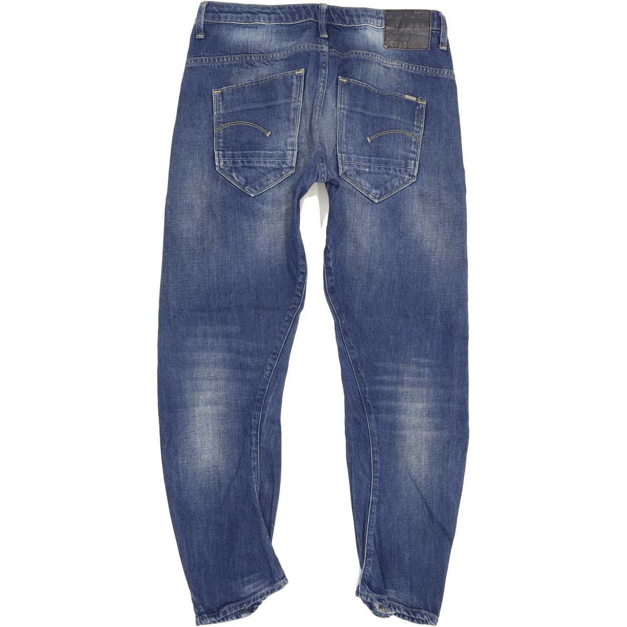 G-Star Arc 3D Kate Women Blue Tapered Regular Jeans W26 L25