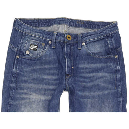 G-Star Arc 3D Kate Women Blue Tapered Regular Jeans W26 L25