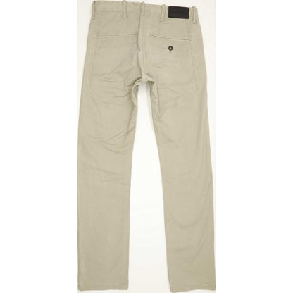 G-Star Bronson Men Beige Straight Slim Chino Stretch Jeans W32 L32