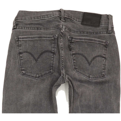 Levi's 710 Women Grey Skinny Regular Stretch Jeans W26 L31