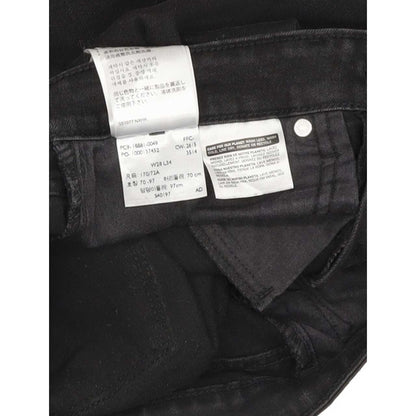 Levi's 711 Women Black Skinny Slim Stretch Jeans W28 L31