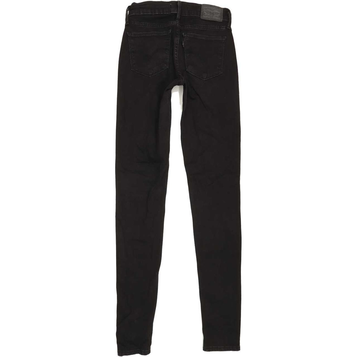 Levi's 710 Women Black Skinny Regular Stretch Jeans W25 L31