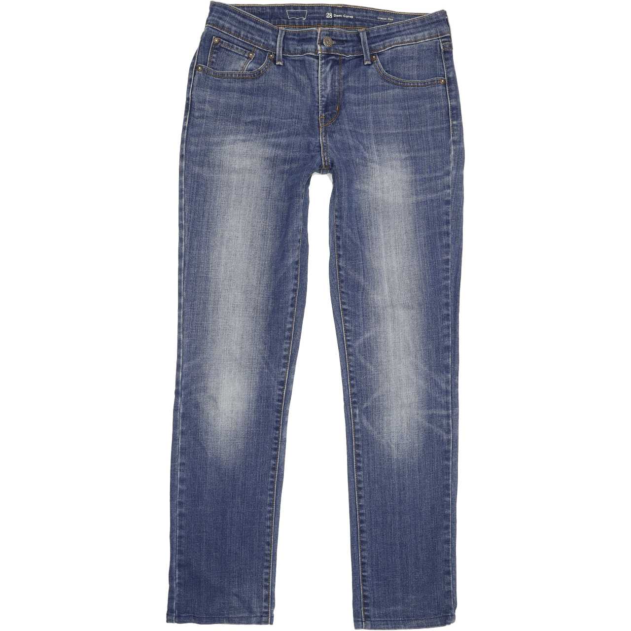 Levi's Demi Curve Women Blue Straight Classic Jeans W28 L29