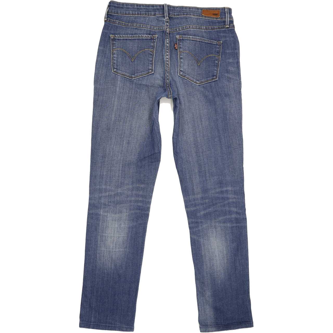 Levi's Demi Curve Women Blue Straight Classic Jeans W28 L29