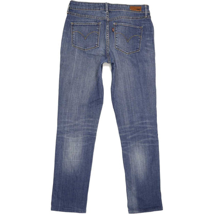 Levi's Demi Curve Women Blue Straight Classic Jeans W28 L29