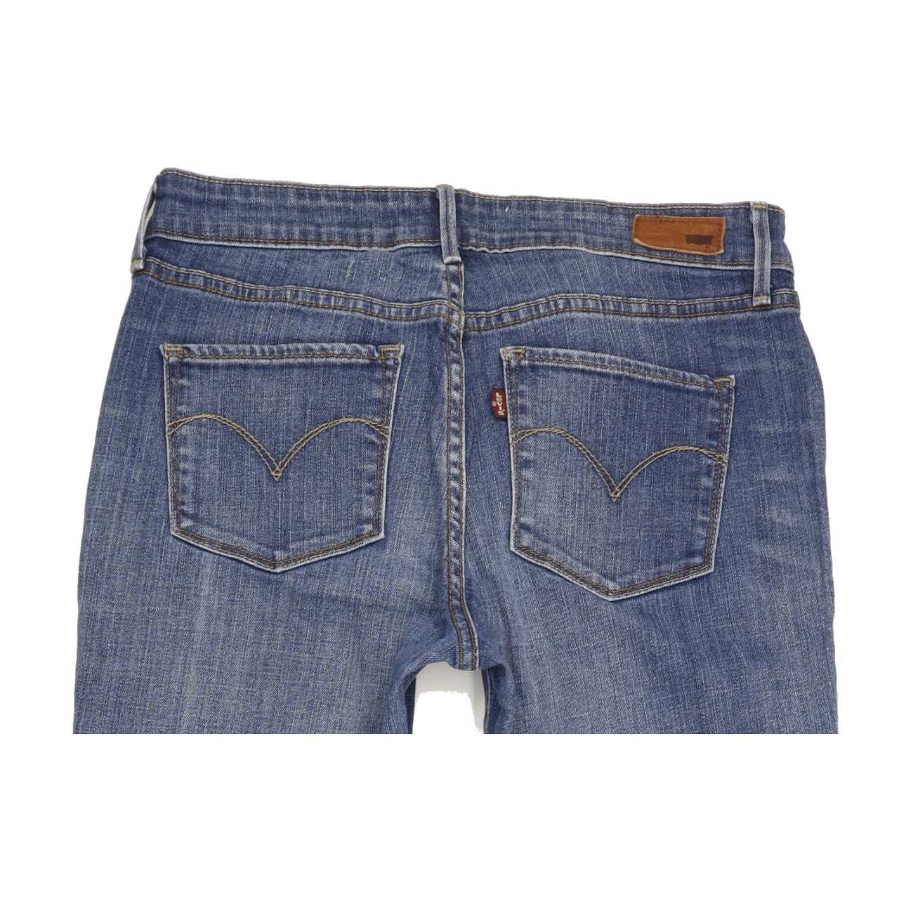 Levi's Demi Curve Women Blue Straight Classic Jeans W28 L29