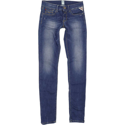 Replay Women Blue Skinny Slim Stretch Jeans W27 L32
