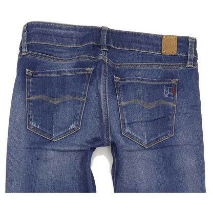 Replay Women Blue Skinny Slim Stretch Jeans W27 L32