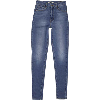Levi's Mile High Rise Blue Skinny Jeans High Waisted W28 L31
