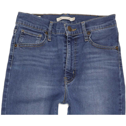 Levi's Mile High Rise Blue Skinny Jeans High Waisted W28 L31