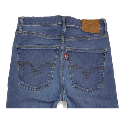 Levi's Mile High Rise Blue Skinny Jeans High Waisted W28 L31