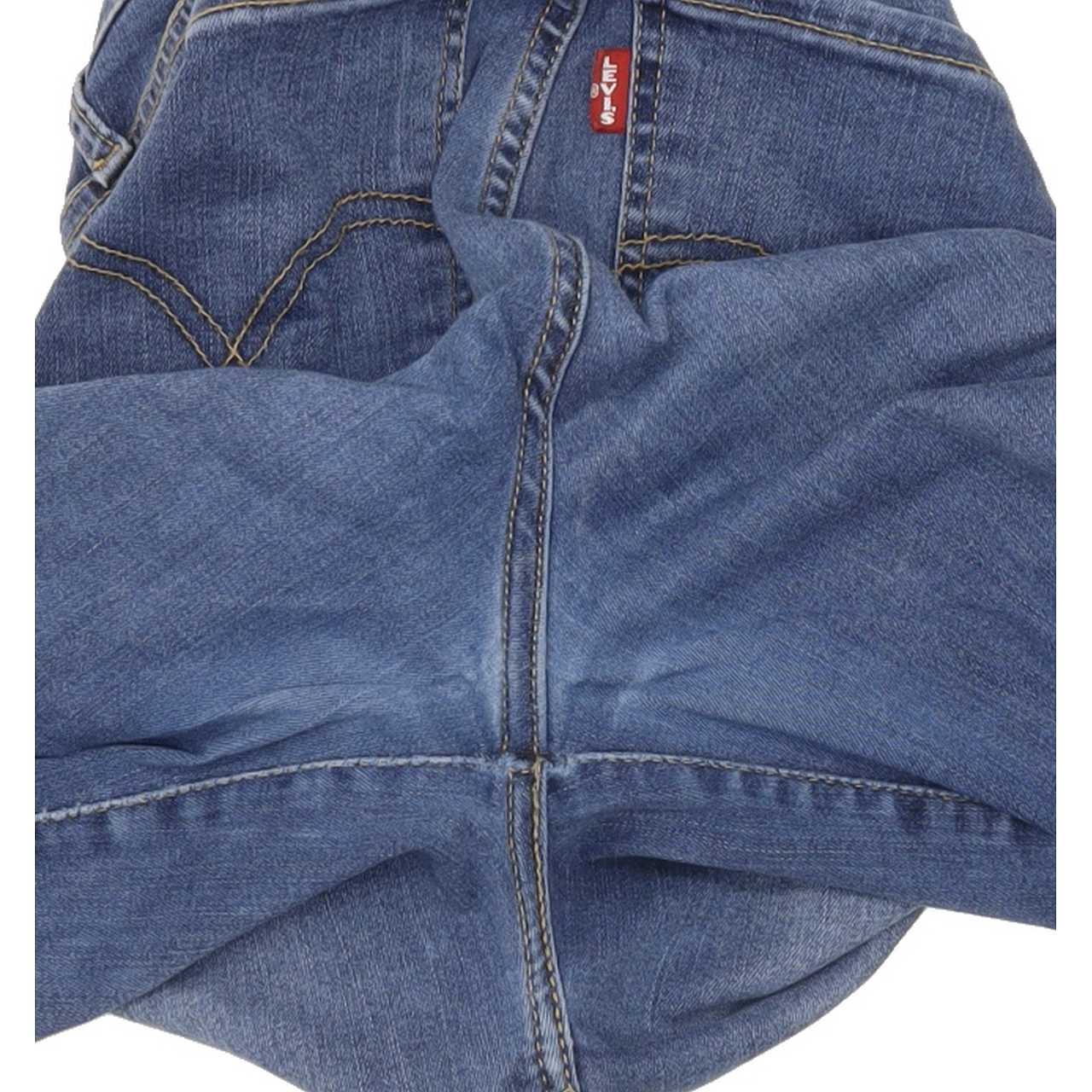 Levi's Mile High Rise Blue Skinny Jeans High Waisted W28 L31