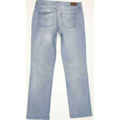 Levi's Slight Curve Women Blue Straight Classic Stretch Jeans W29 L29