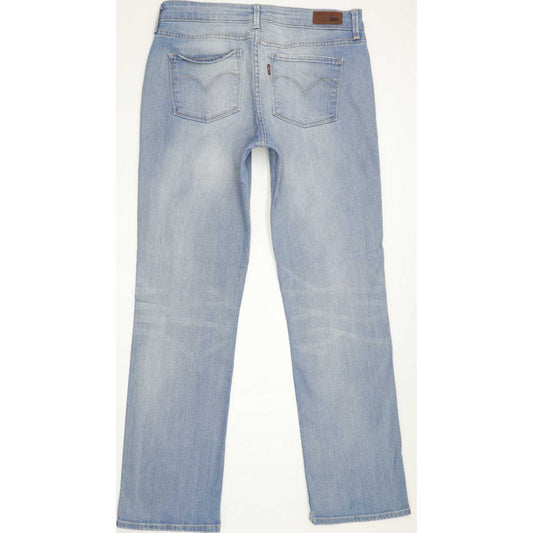 Levi's Slight Curve Women Blue Straight Classic Stretch Jeans W29 L29