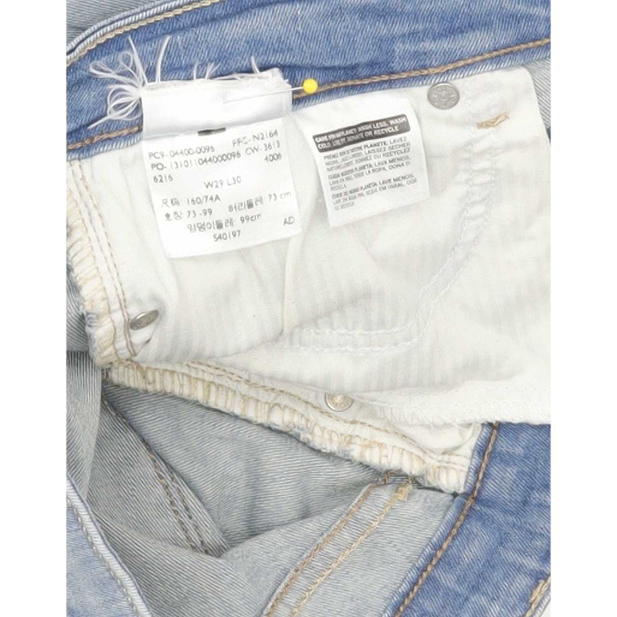 Levi's Slight Curve Women Blue Straight Classic Stretch Jeans W29 L29