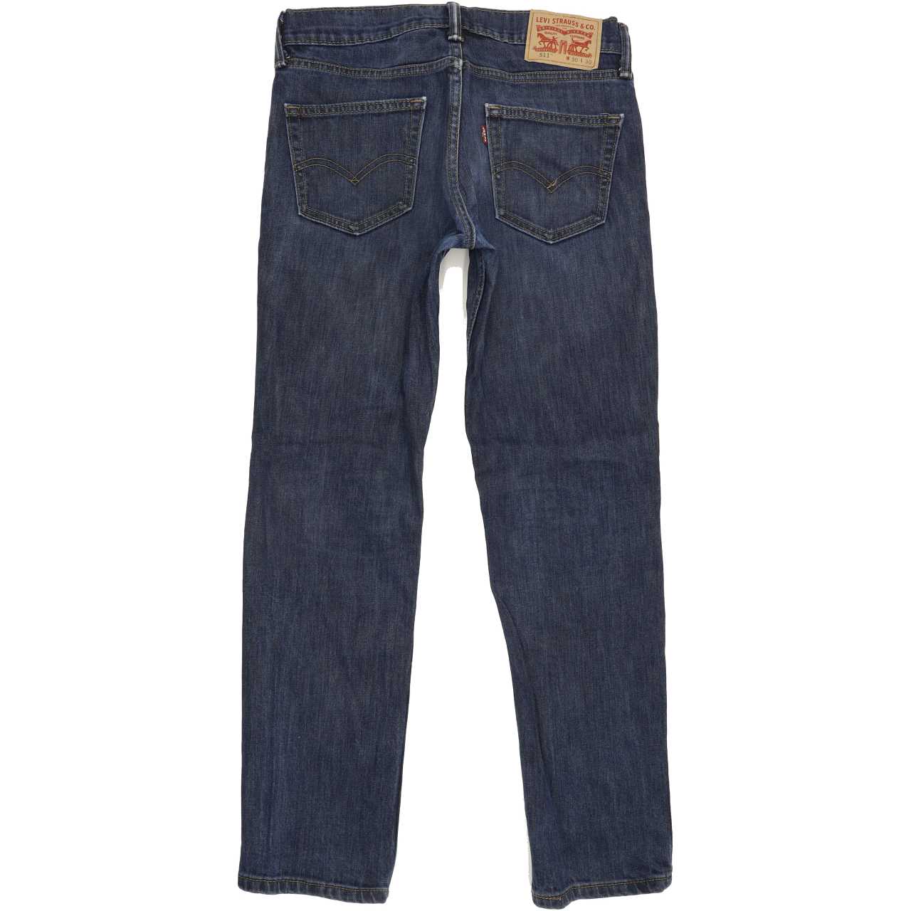 Levi's 511 Men Blue Straight Slim Jeans W30 L29