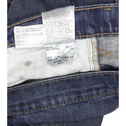 Levi's 511 Men Blue Straight Slim Jeans W30 L29