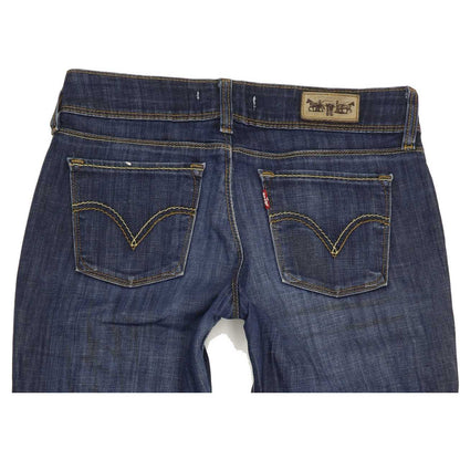 Levi's 571 Men Blue Straight Slim Stretch Jeans W29 L32