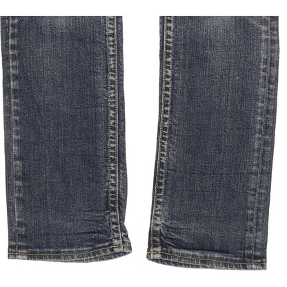 G-Star Core Women Blue Straight Slim Stretch Jeans W25 L30
