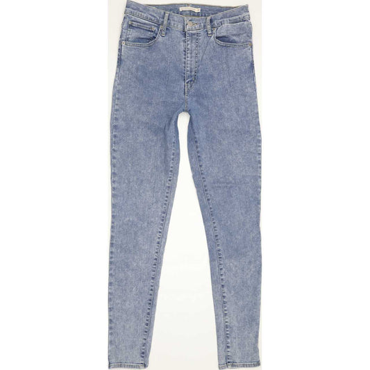 Levi's Mile High Rise Blue Skinny Stretch Jeans High Waisted W30 L30