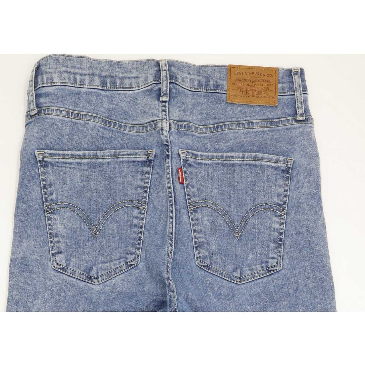 Levi's Mile High Rise Blue Skinny Stretch Jeans High Waisted W30 L30