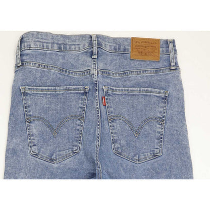 Levi's Mile High Rise Blue Skinny Stretch Jeans High Waisted W30 L30