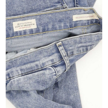 Levi's Mile High Rise Blue Skinny Stretch Jeans High Waisted W30 L30