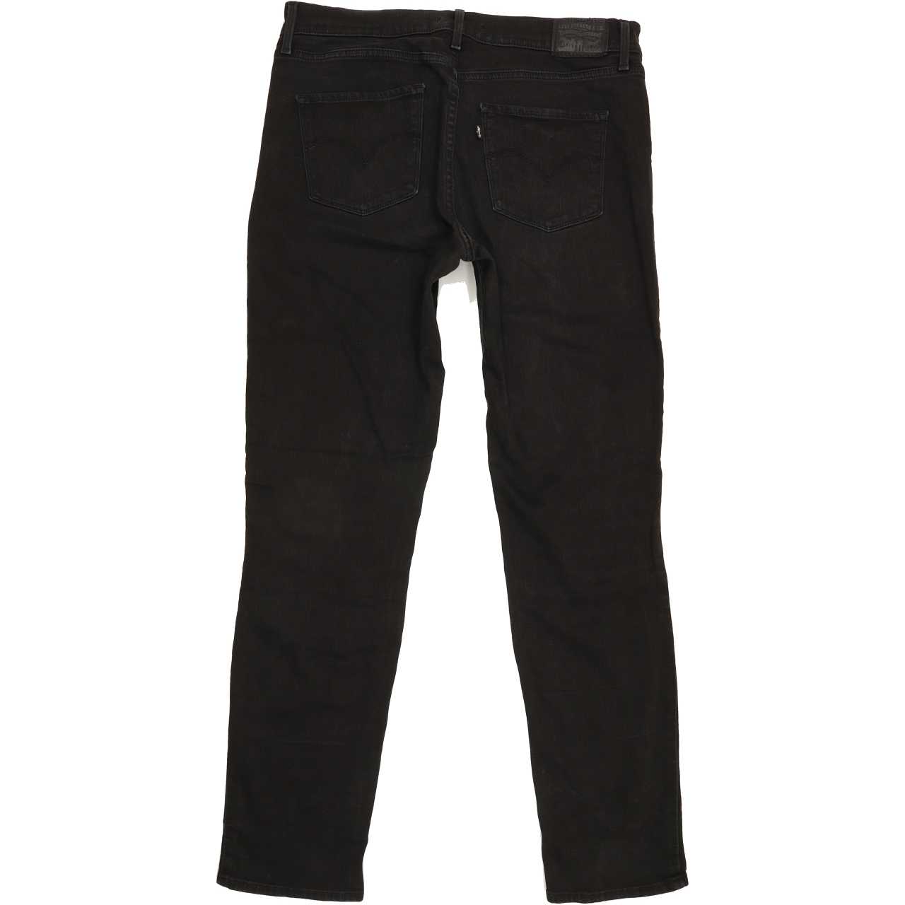 Levi's 312 Shaping Men Black Straight Slim Stretch Jeans W31 L31