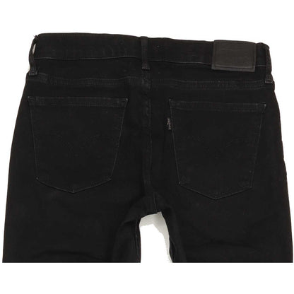 Levi's 710 Super Women Black Skinny Regular Stretch Jeans W28 L31