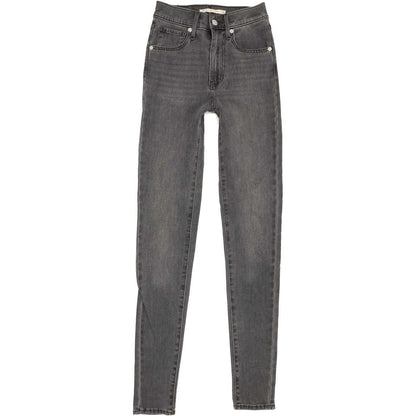 Levi's Mile High Rise Women Grey Skinny Stretch Jeans W24 L30