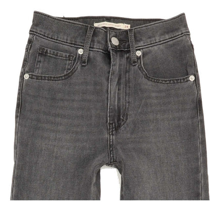 Levi's Mile High Rise Women Grey Skinny Stretch Jeans W24 L30